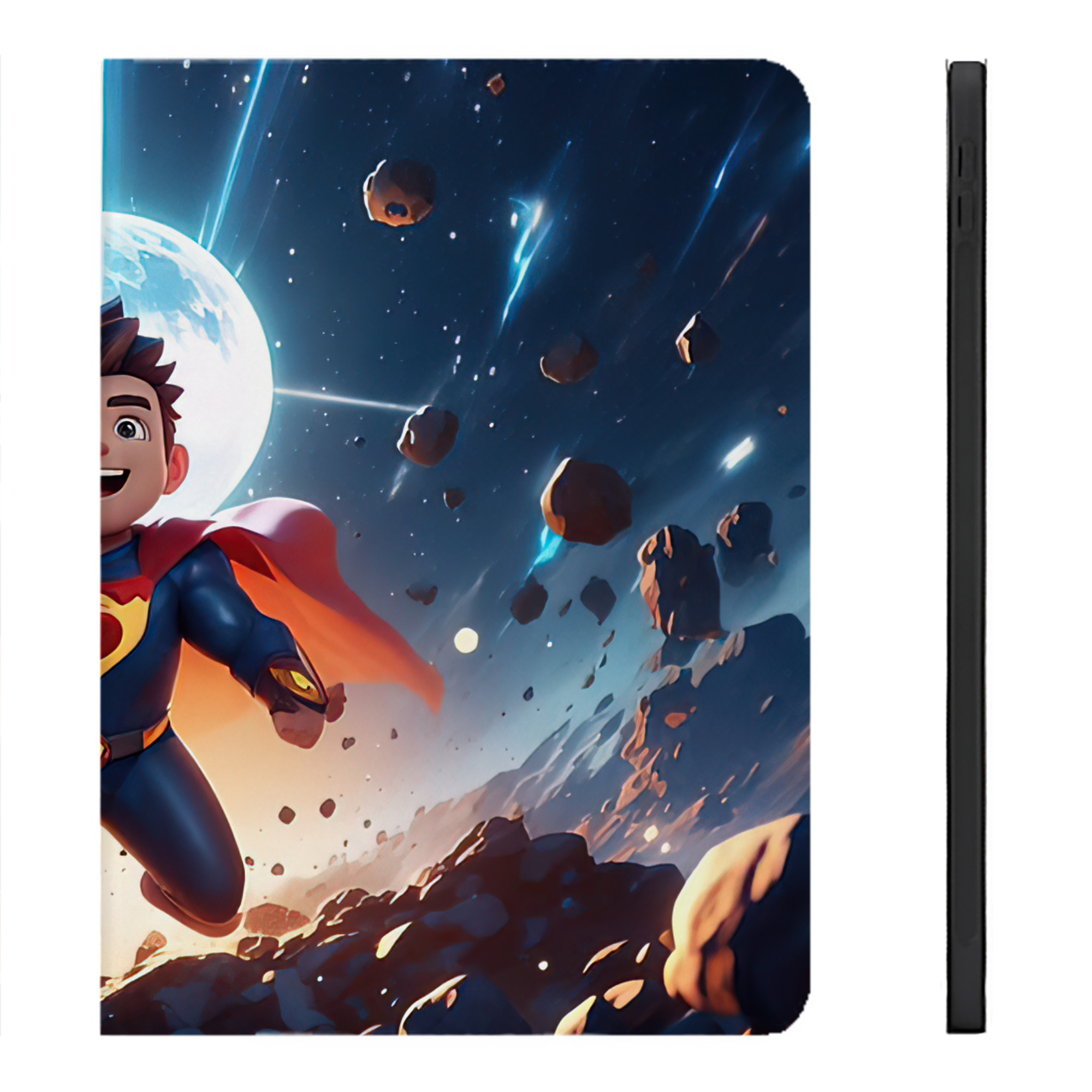 （画像用） アベンジャーズ The Avengers IPadケース ペンホルダー付き ブックスタイルデザイン